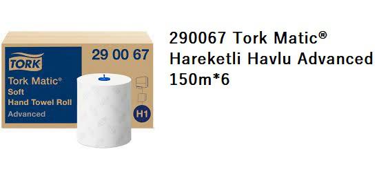 Tork Matic® Hareketli Havlu Advanced 150m*6
